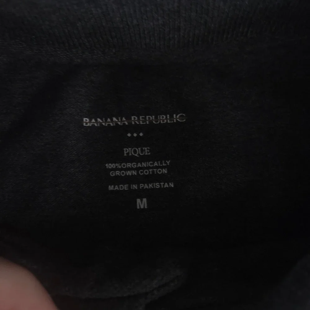 LOT OF 2 Banana Republic Polo Shirt Mens M Standard-Fit Monogram Birdseye Pique